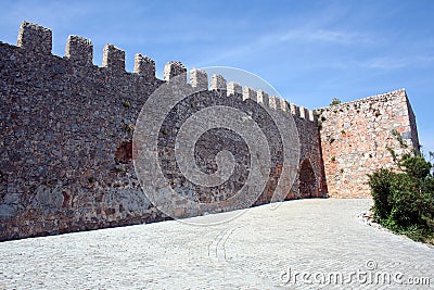 Alanya Castle Stock Photo