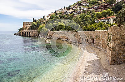 Alanya castle, Turkey Stock Photo