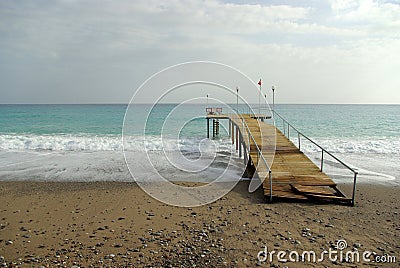 Alanya landscape with clipping paths Stock Photo