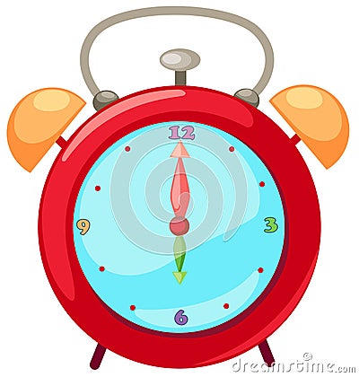 Alarm clock Vector Illustration