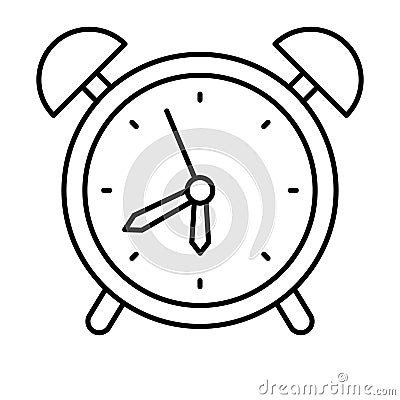 Alarm clock, campaign timing Vector icon which can easily modify Vector Illustration