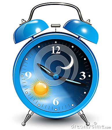 Alarm clock Vector Illustration