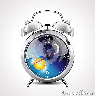 Alarm clock Vector Illustration