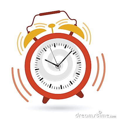 Alarm clock Vector Illustration