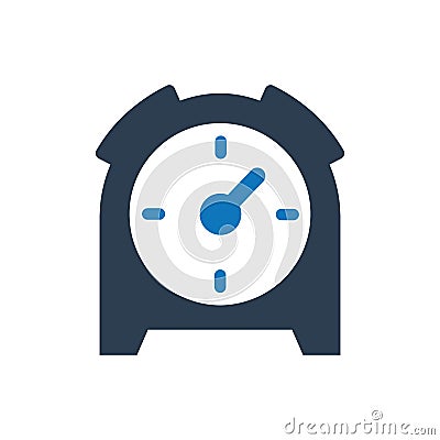 Alarm clock icon Vector Illustration