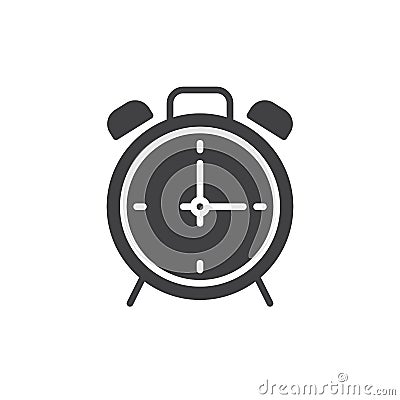 Alarm clock icon vector Vector Illustration