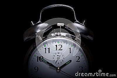 Alarm clock insomnia Stock Photo