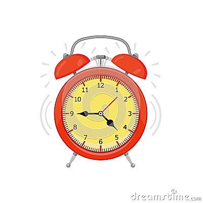 Alarm clock Vector Illustration