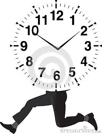 Alarm legs Vector Illustration