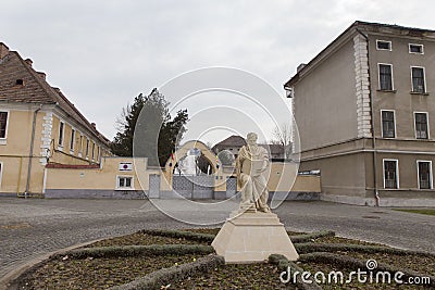 Corp of Engineers battalion main entrance Editorial Stock Photo