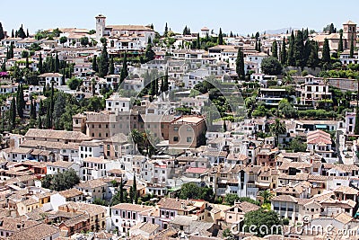 Albaicin district, Granada Stock Photo