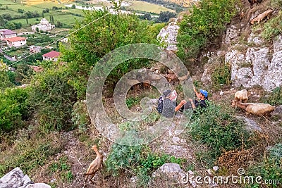 Albania attractions editorial Editorial Stock Photo