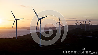 Albany Wind Farm Stock Photo