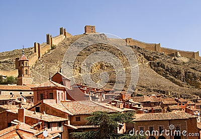 Albarracin.Teruel.Spain Stock Photo