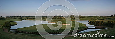 Albatros golf course, france Stock Photo