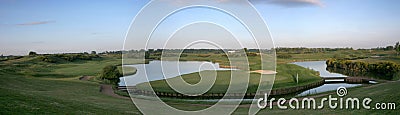 Albatros golf course, france Stock Photo