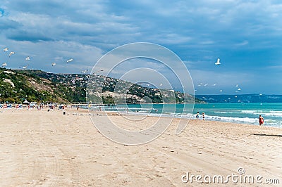 Albena Beach - Bulgaria Stock Photo