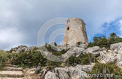 Albercutx watchtower Stock Photo