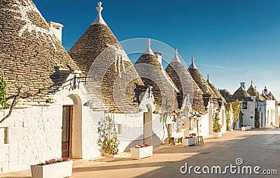 Alberobello Trulli, Apulia, Puglia, Italy Stock Photo