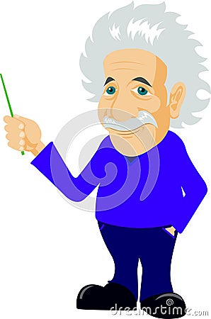 Albert Einstein Vector Illustration