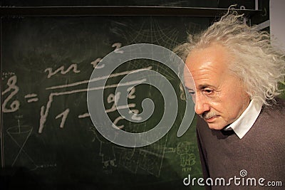 Albert Einstein Editorial Stock Photo