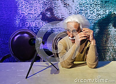 Albert Einstein Editorial Stock Photo