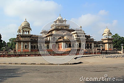 Albert Hall in Jaipur. Stock Photo