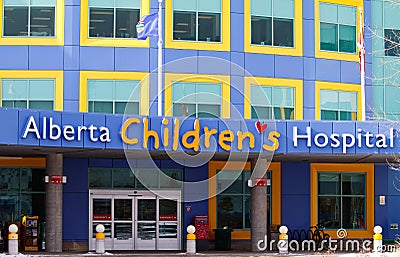 Alberta children's hospital Editorial Stock Photo