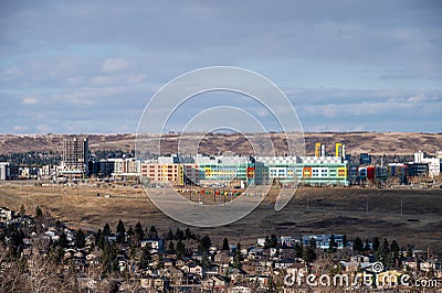 Alberta Children`s Hospital in Calgary Editorial Stock Photo