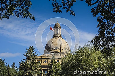 Alberta Legislature Building Stock Photo