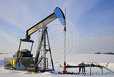 Alberta Oil Stock Photo