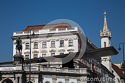 Albertina, Vienna Stock Photo