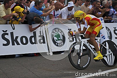 Alberto Contador Editorial Stock Photo