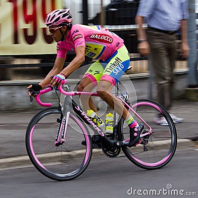 31th May 2015, Alberto Contador, Tour of Italy 2015 Editorial Stock Photo