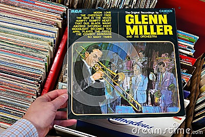 Album: Glenn Miller and his Orchestra Editorial Stock Photo