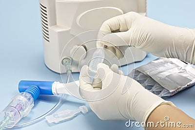 Albuterol Sulfate Stock Photo