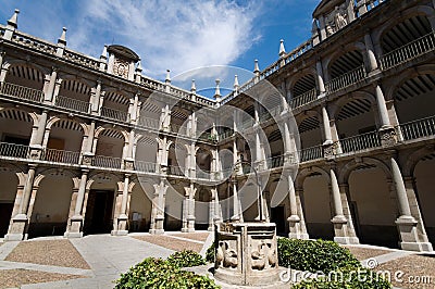 Alcala de Henares University. Madrid, Spain Stock Photo