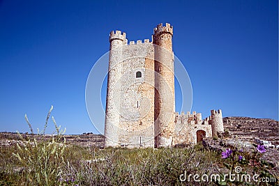 Alcala del Jucar (Albacete) in Spain Stock Photo