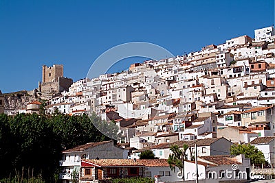 Alcala del Jucar (Albacete) in Spain Stock Photo