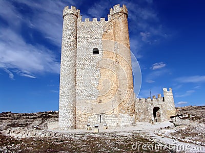 Alcala del Jucar (Albacete) Spain Stock Photo