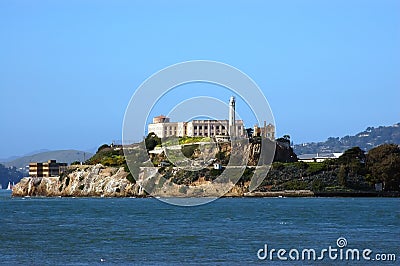 Alcatraz island Stock Photo