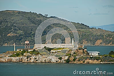 Alcatraz Island Stock Photo