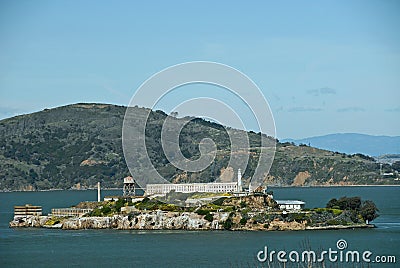 Alcatraz Island Stock Photo