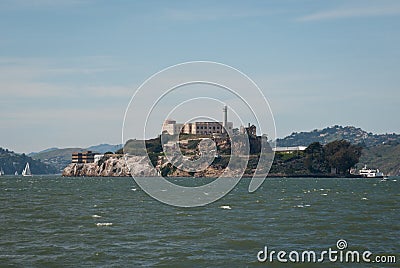 Alcatraz Prison Stock Photo