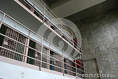 Alcatraz prison cell Editorial Stock Photo