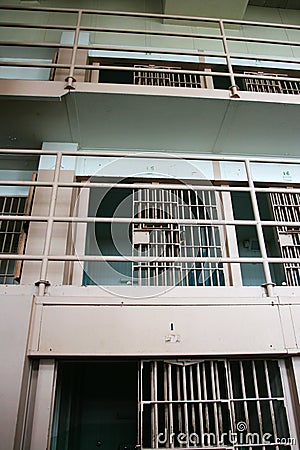 Alcatraz prison cell Editorial Stock Photo