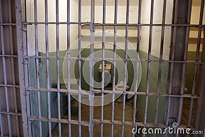 Alcatraz prison cell Editorial Stock Photo