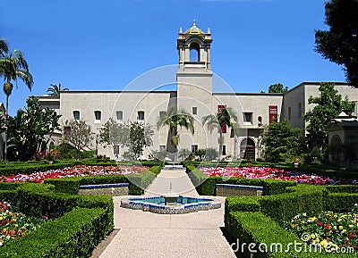 Alcazar Gardens Stock Photo