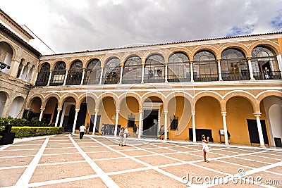 Alcazar House of Trade Editorial Stock Photo