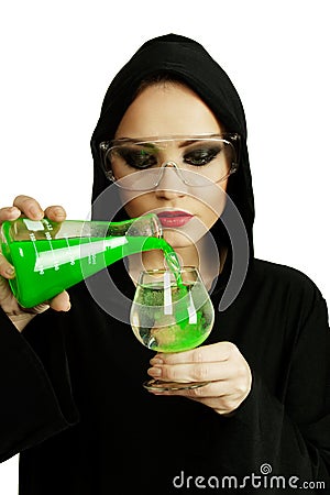 Alchemy poisoner Stock Photo